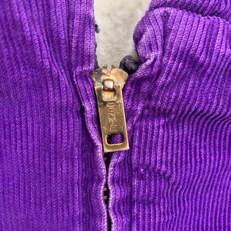 1960’s Reversible Purple Corduroy Jacket Medium