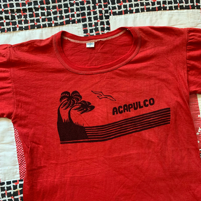 1970’s Acapulco Mexico Souvenir T-Shirt S/M