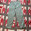 1970's/80's Marithe Francois Girbaud Seafoam Green Pants 33" x  34.5