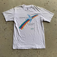 1980's Greenpeace Rainbow T-Shirt S/M