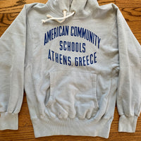 1970’s American Community Schools Athens Hooded Sweatshirt XS/S
