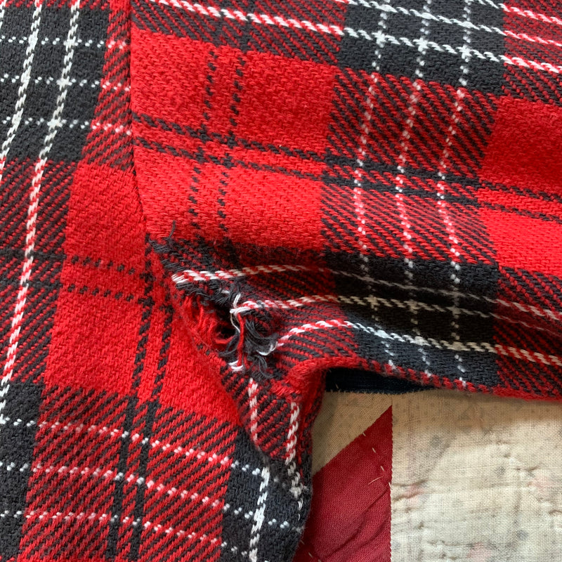 1970's Big Mac Plaid Cotton Flannel Medium