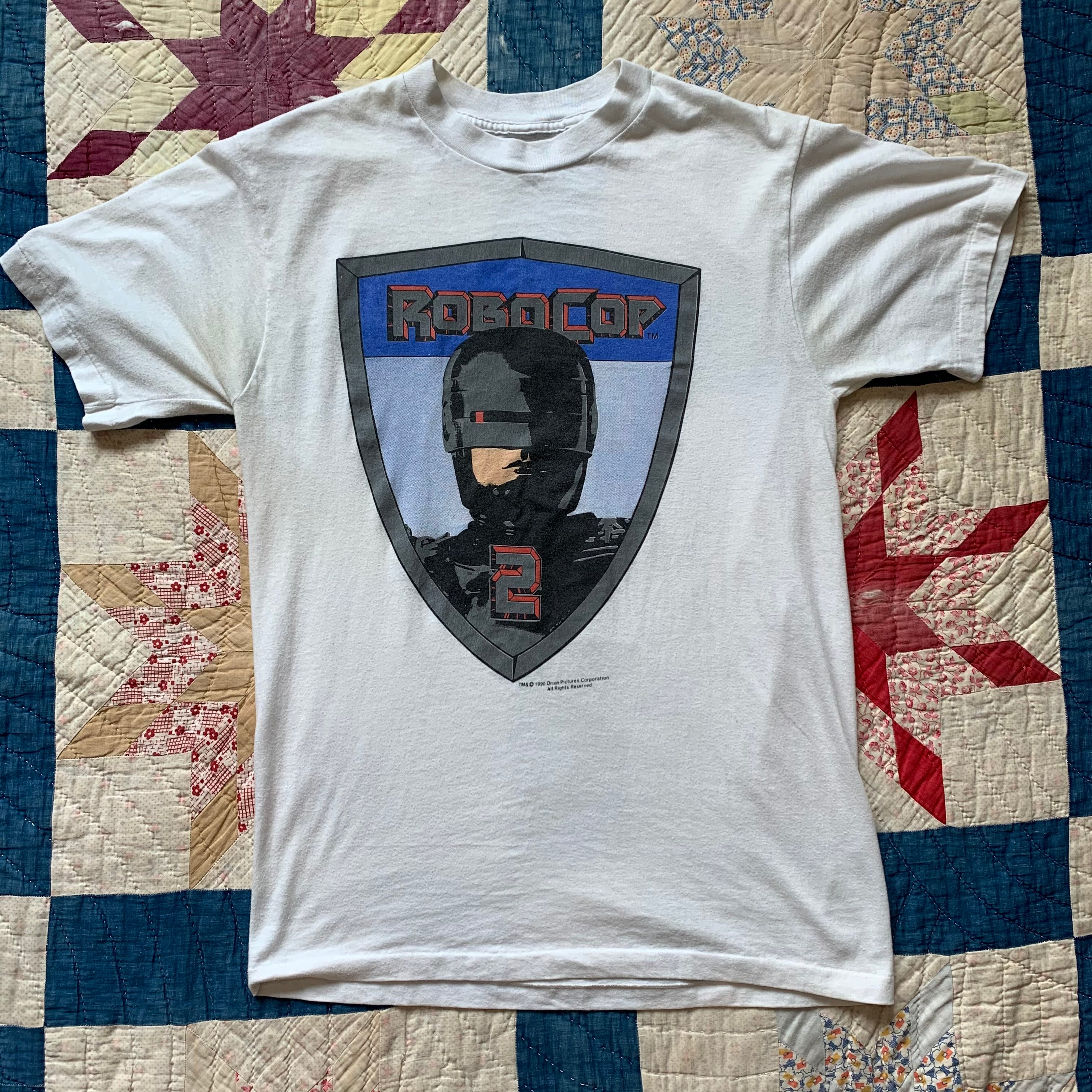 ROBOCOP 2 ヴィンテージ Tシャツ 1990年製 1990 RoboCop 2 Movie Promo T-Shirt Small – Little Chum Vintage