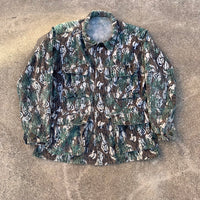 1980’s/90’s Tree-bark Camo BDU Jacket Medium Regular