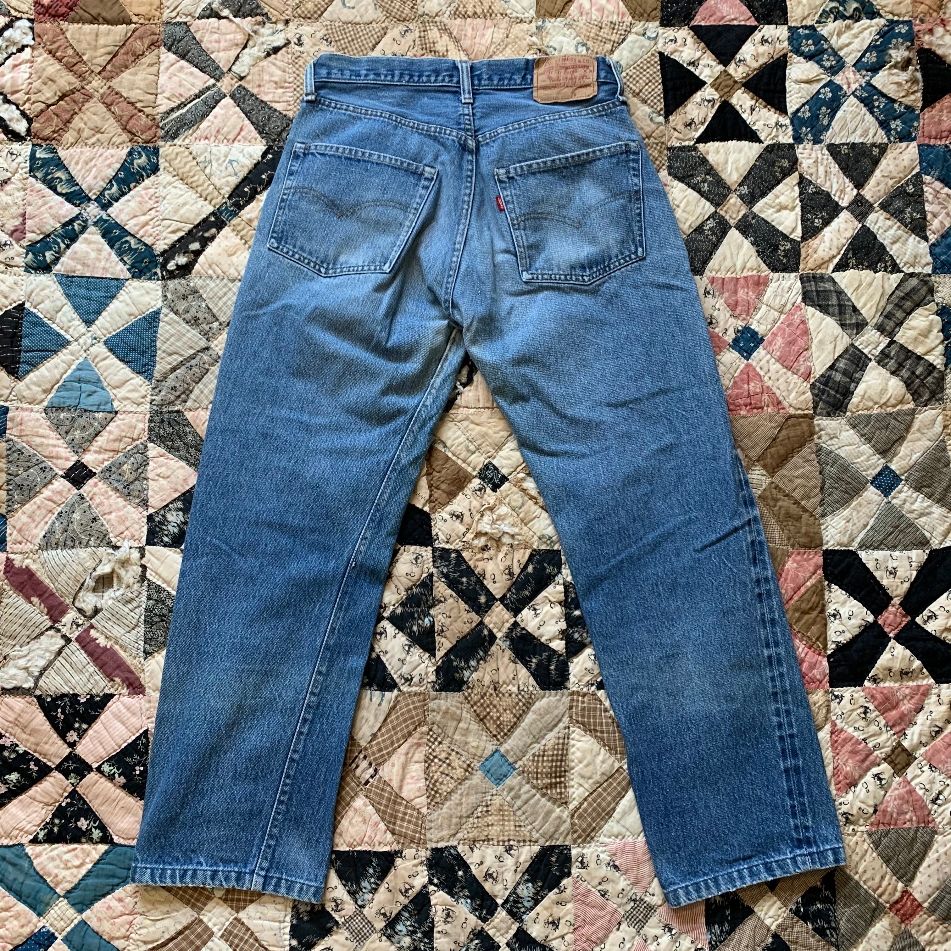 1980's Levi's 501 Redline Selvedge Denim Jeans 30