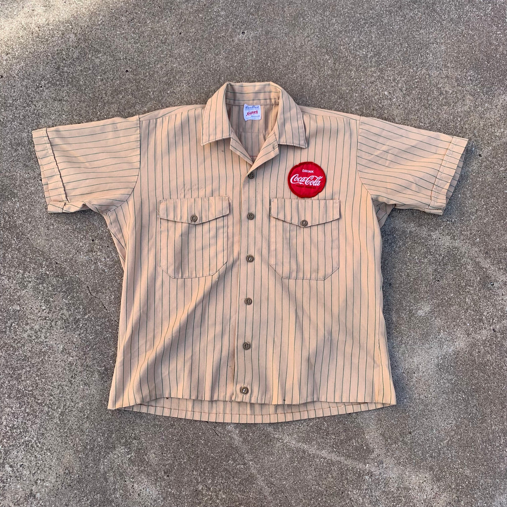 coca cola button down shirt