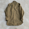 1940's WWII Military Wool OD Uniform Shirt Small